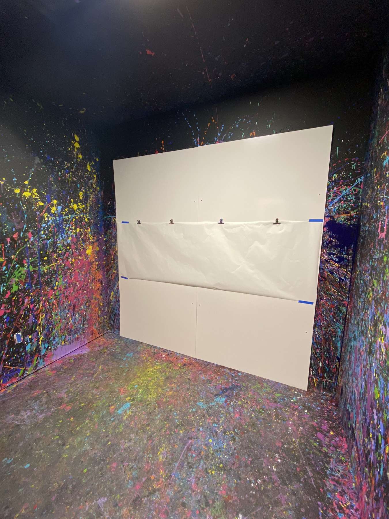 Paint Splatter and Smash rooms