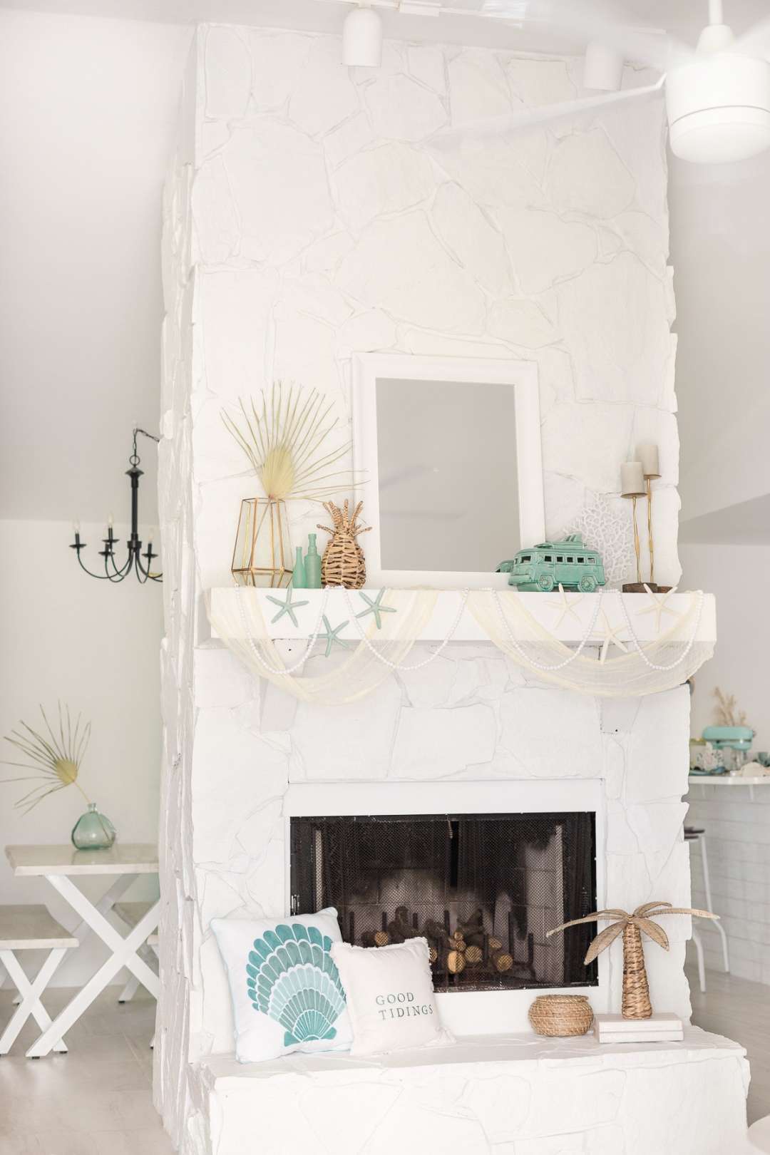 Painting A Stone Fireplace Guide - How To Paint A Fireplace