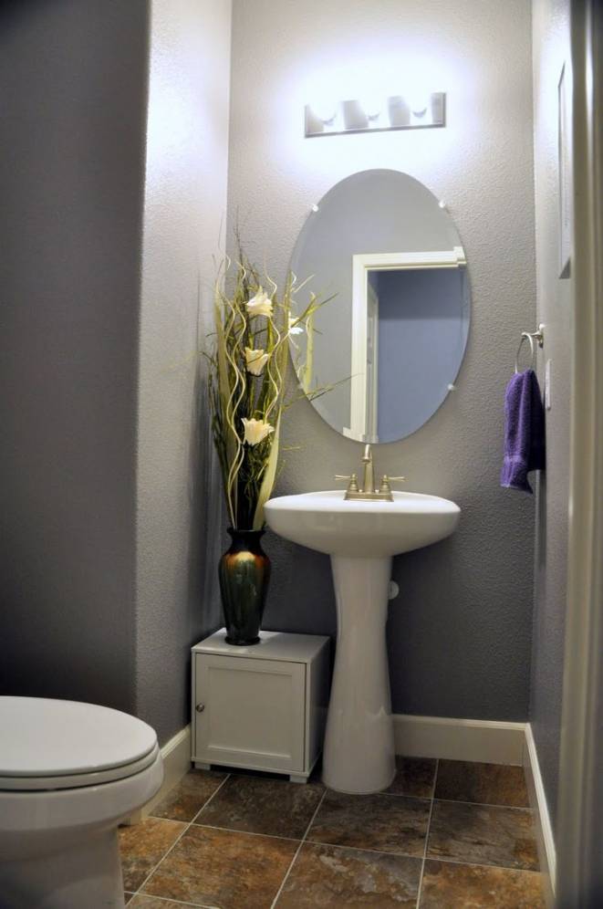 pedestal sink bathroom designs - Google Search  Дизайн дома
