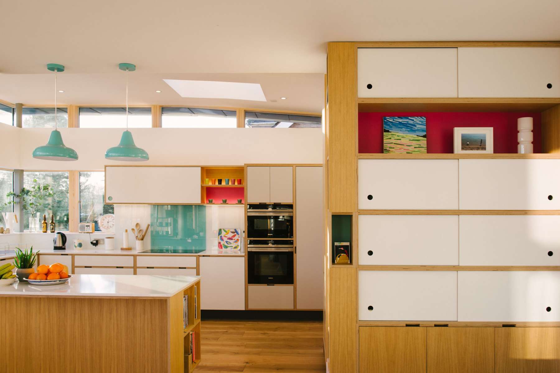 Plywood Kitchens - Bespoke kitchen designs from Wood & Wire