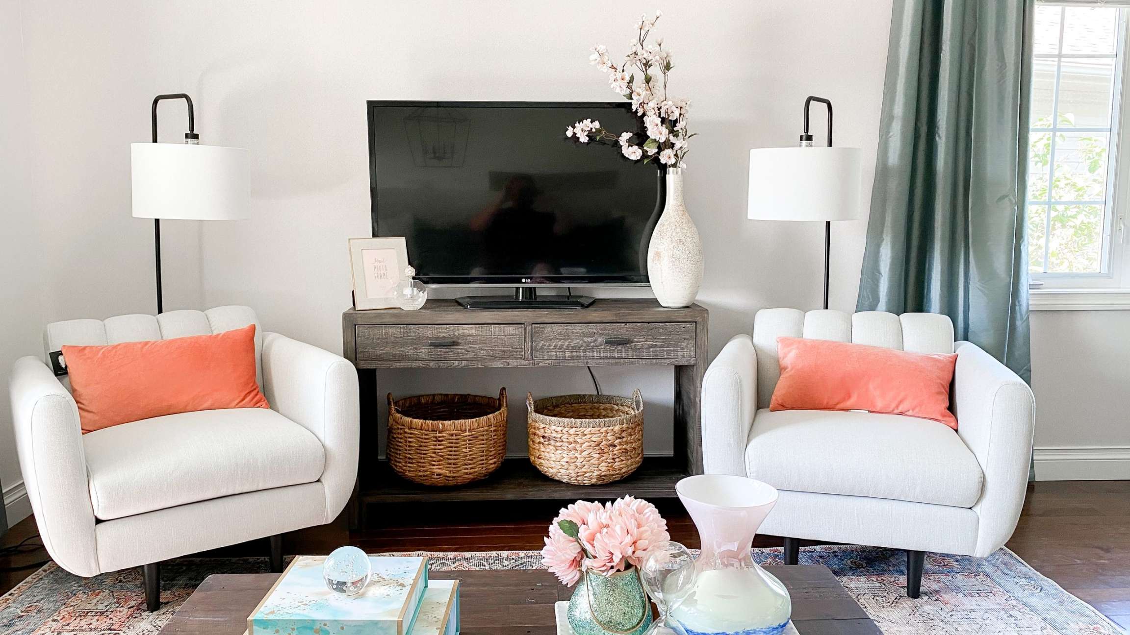 Raised Ranch Living Room Before And After: The “Mom Cave