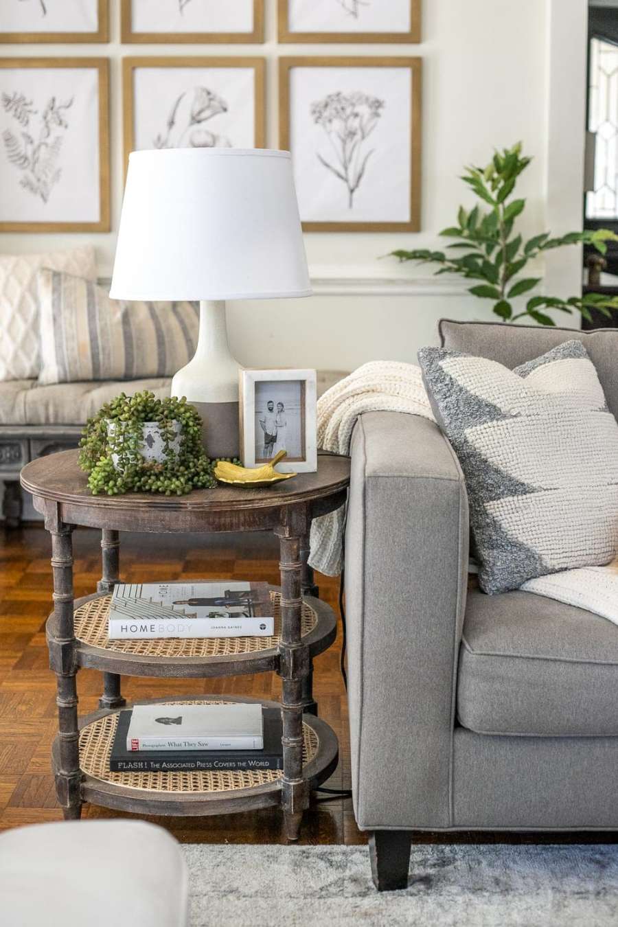 Simplified Decorating: End Table Decor Ideas - Bless
