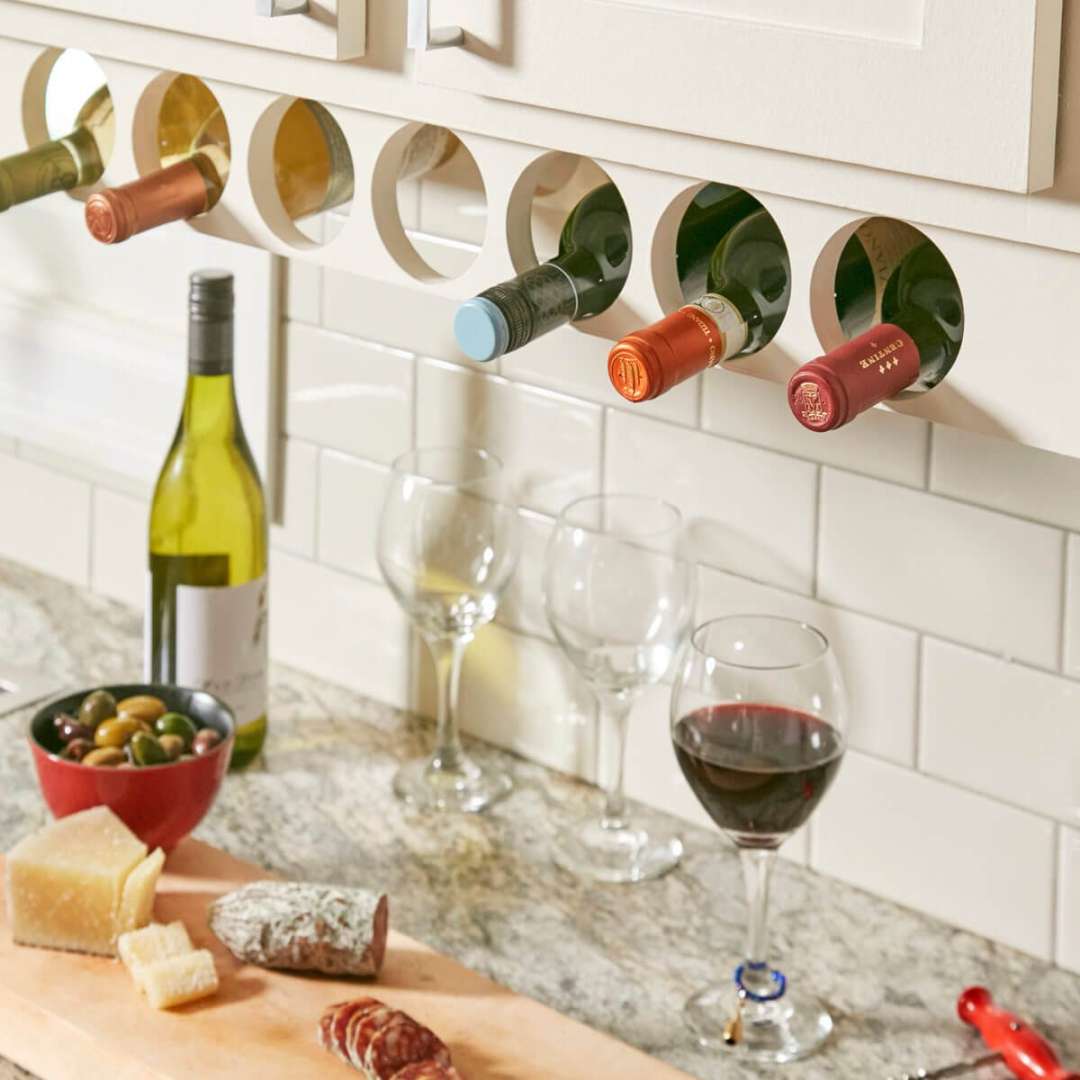 Space-Saving Kitchen Cabinet Wine Rack Project (DIY)  Family Handyman