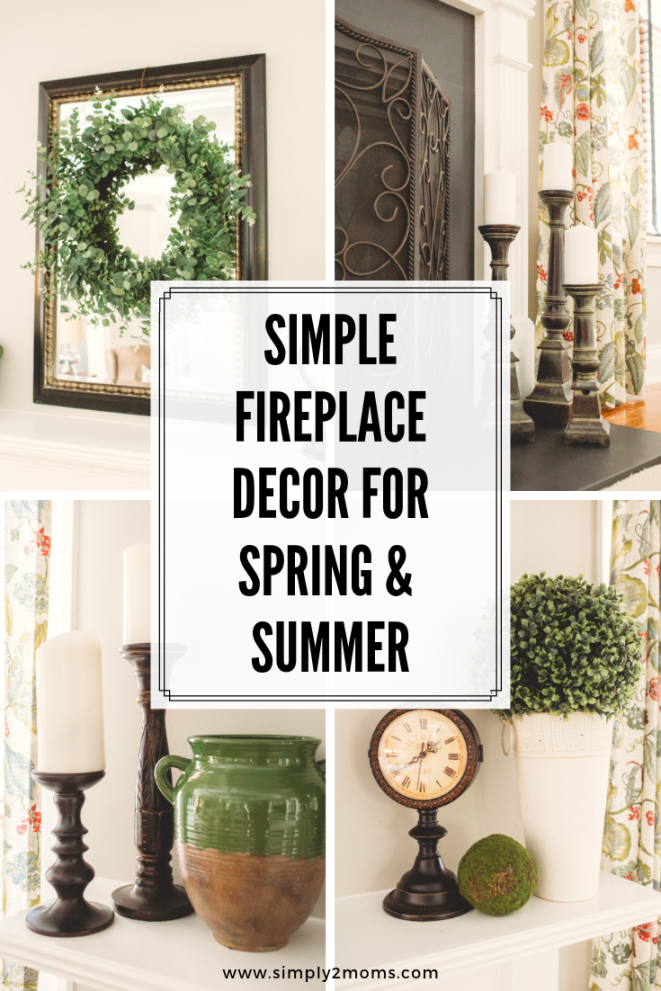 Spring Fireplace Decor:  Fresh & Fabulous Ideas You Can Use