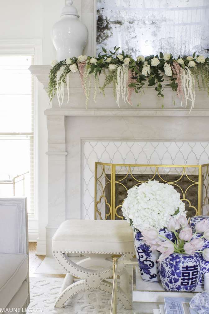 Spring Mantel Decor Ideas  Home Design & Lifestyle  Jennifer Maune