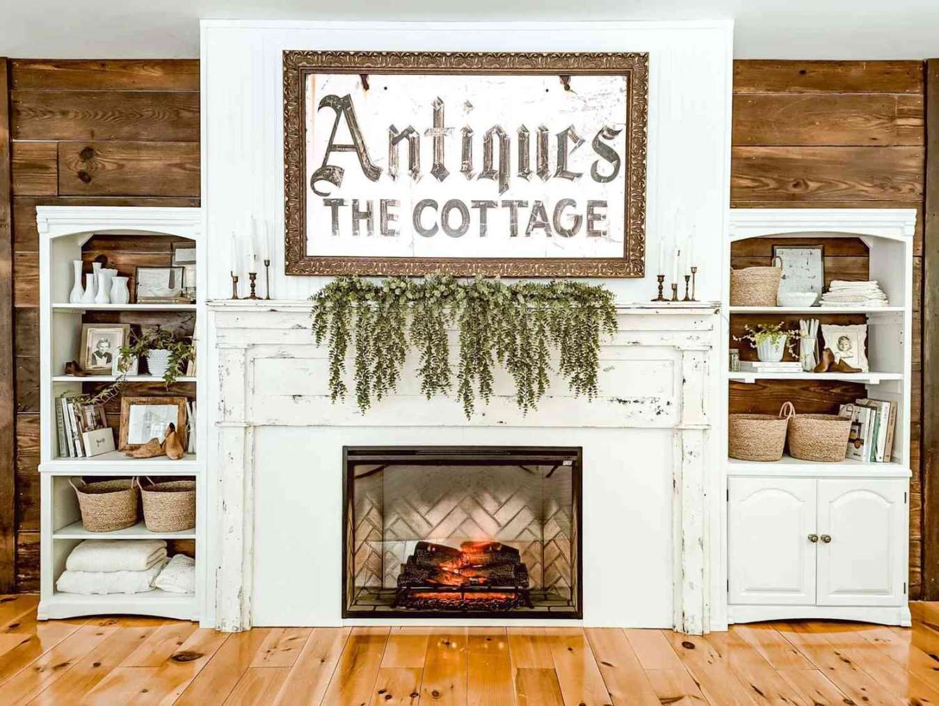 Stylish Farmhouse Fireplace Setups You