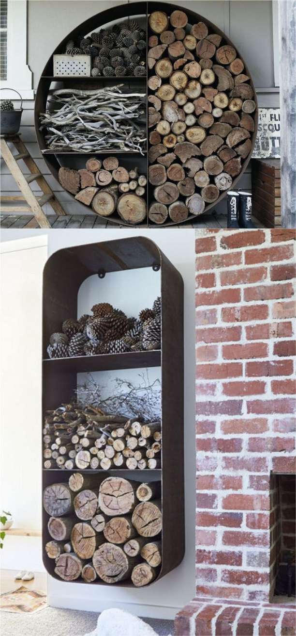 Stylish Firewood Storage Ideas for Indoors and Outdoors