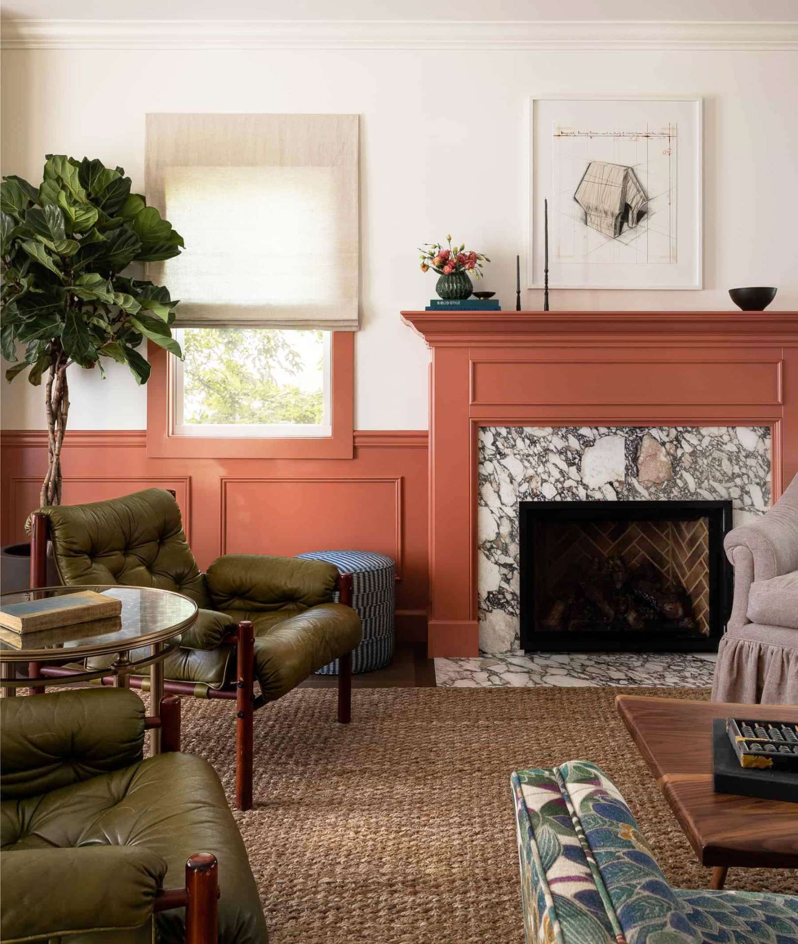 Stylish Painted Fireplaces That Look Modern and Cozy