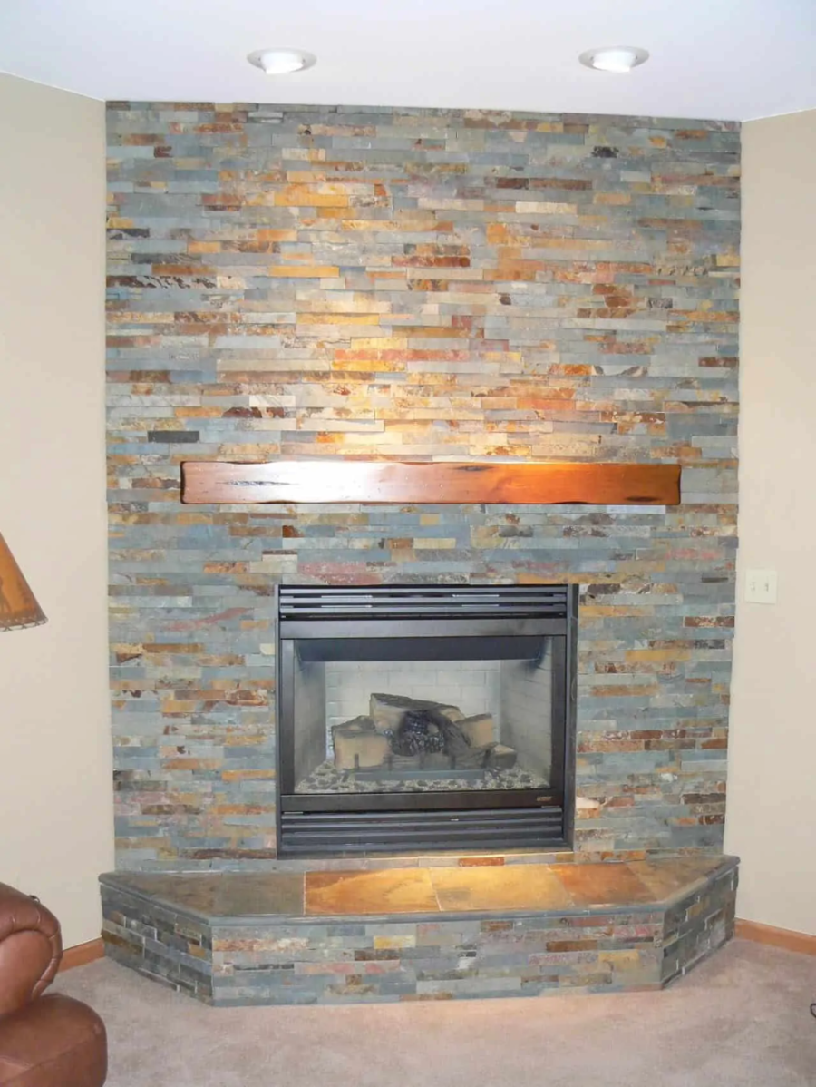 These  fireplace tile ideas will inspire you   Slate