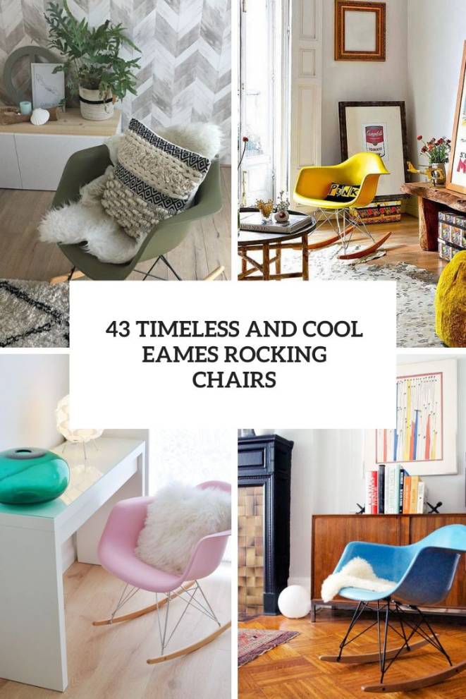 Timeless And Cool Eames Rocking Chairs - DigsDigs