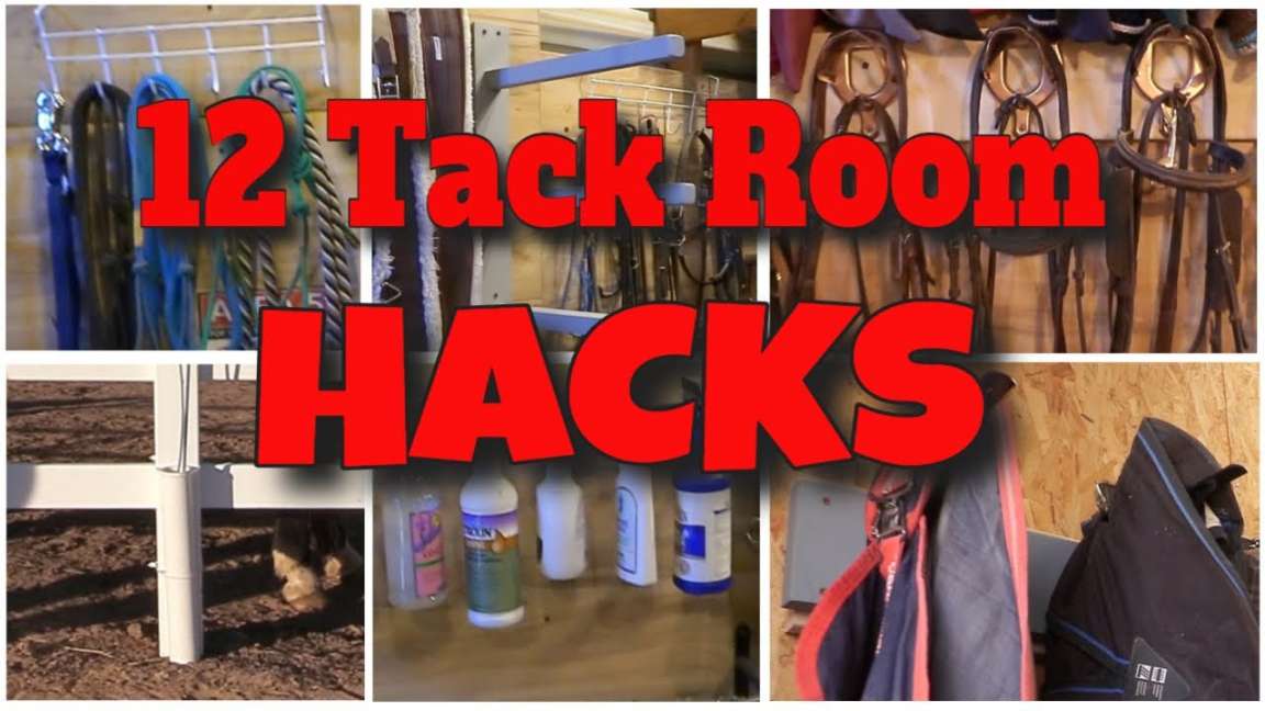 Tips and Projects For Having An Organized Tack Room