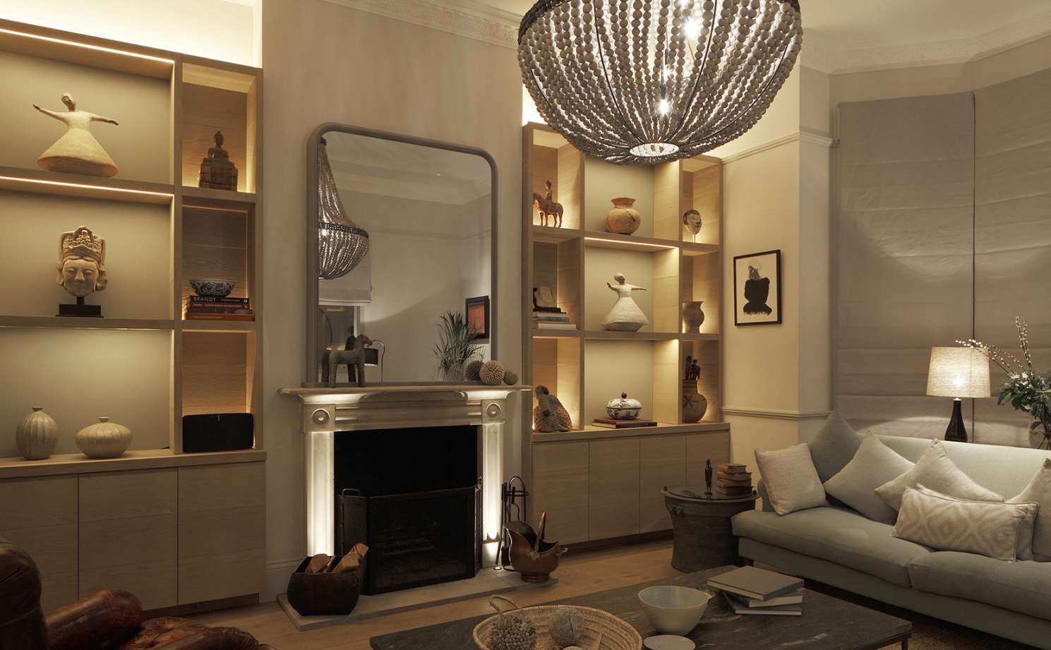 Top  Tips for Fireplace Lighting Design - John Cullen Lighting
