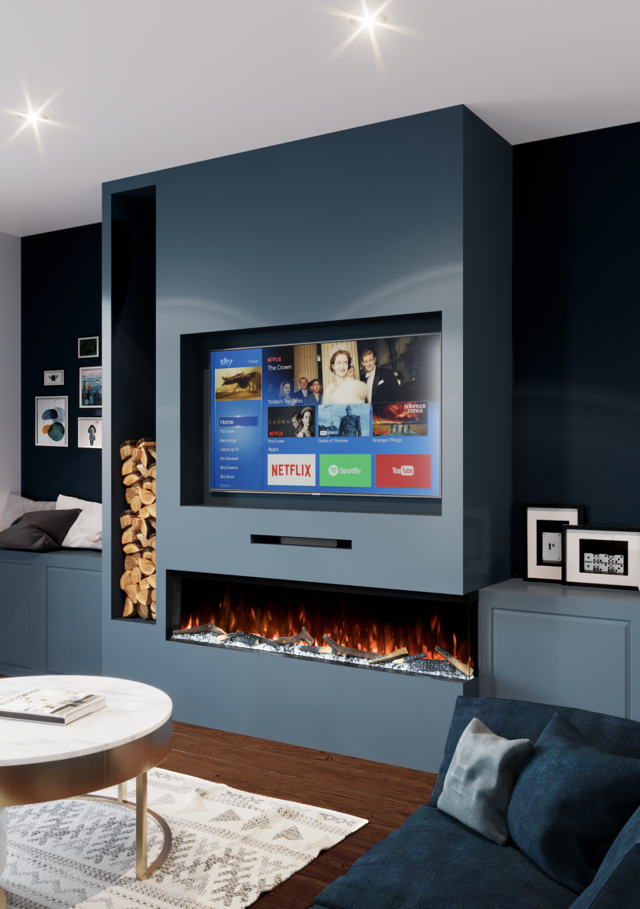 TV Wall Ideas That