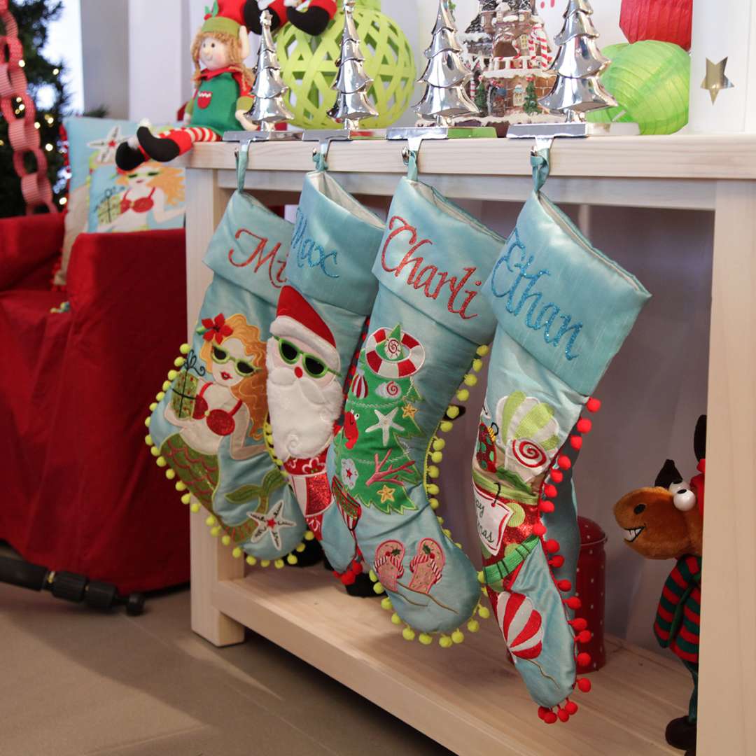 Ways to Hang Your Stockings Without a Mantle - The Christmas Cart Blog