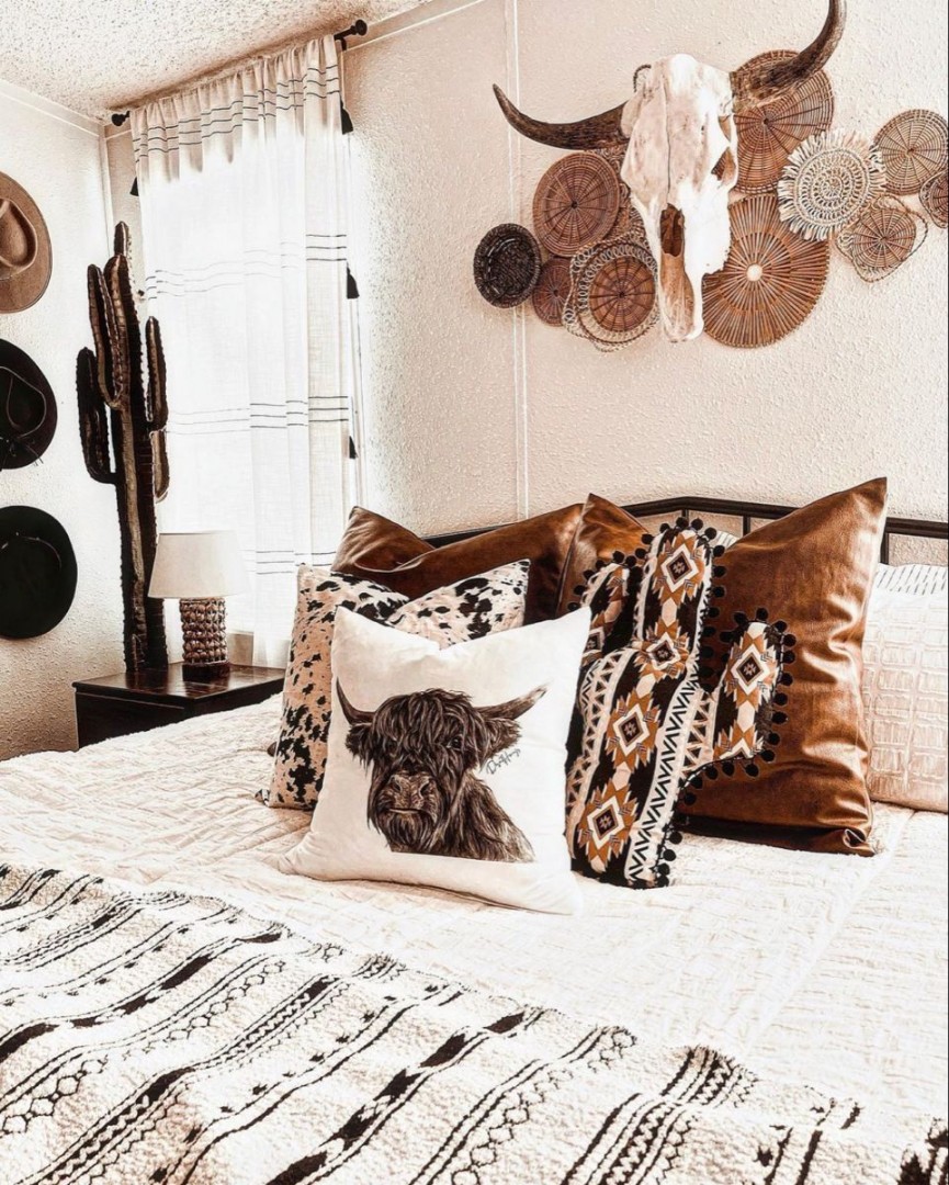 Western Dorm Decor  Cowgirl Inspired Bedroom