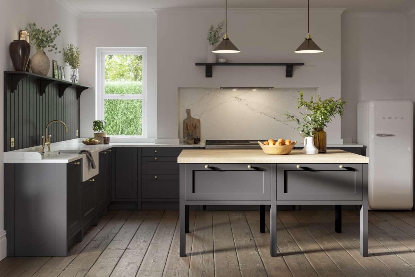What Colour Goes with Grey Kitchen Units?  Magnet
