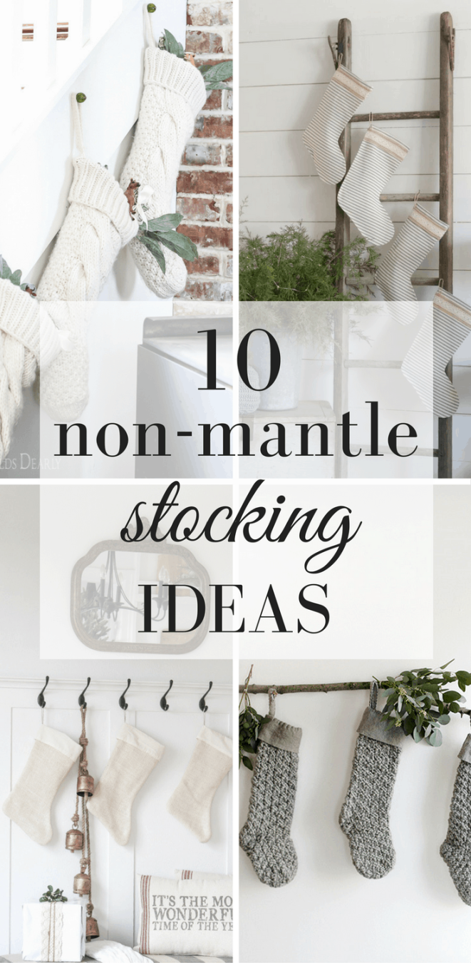 Where to Hang Stockings if No Mantle