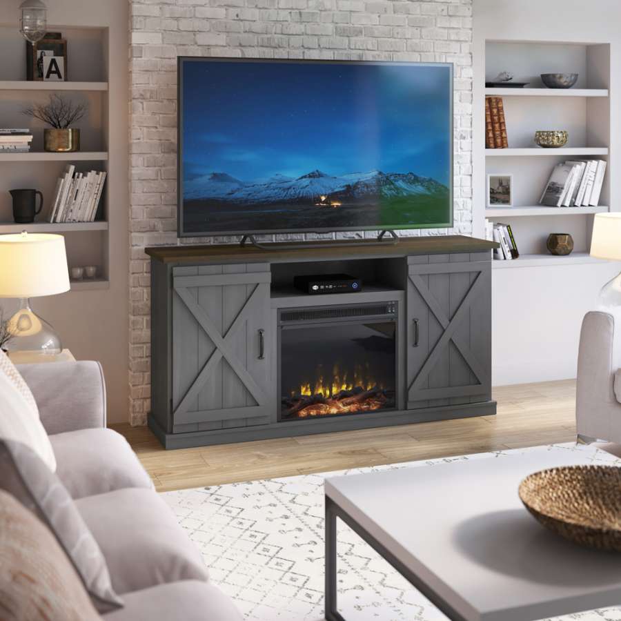 Why Get a TV Stand with Electric Fireplace? - Twin Star HomeTwin