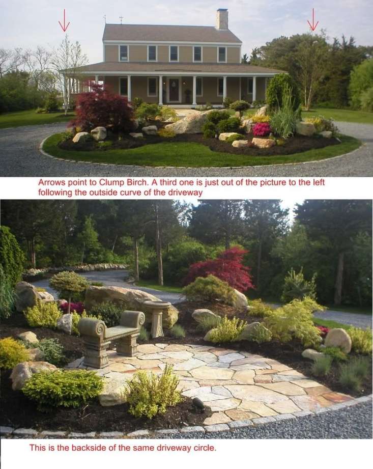 Best Semi circle front drive ideas  driveway landscaping
