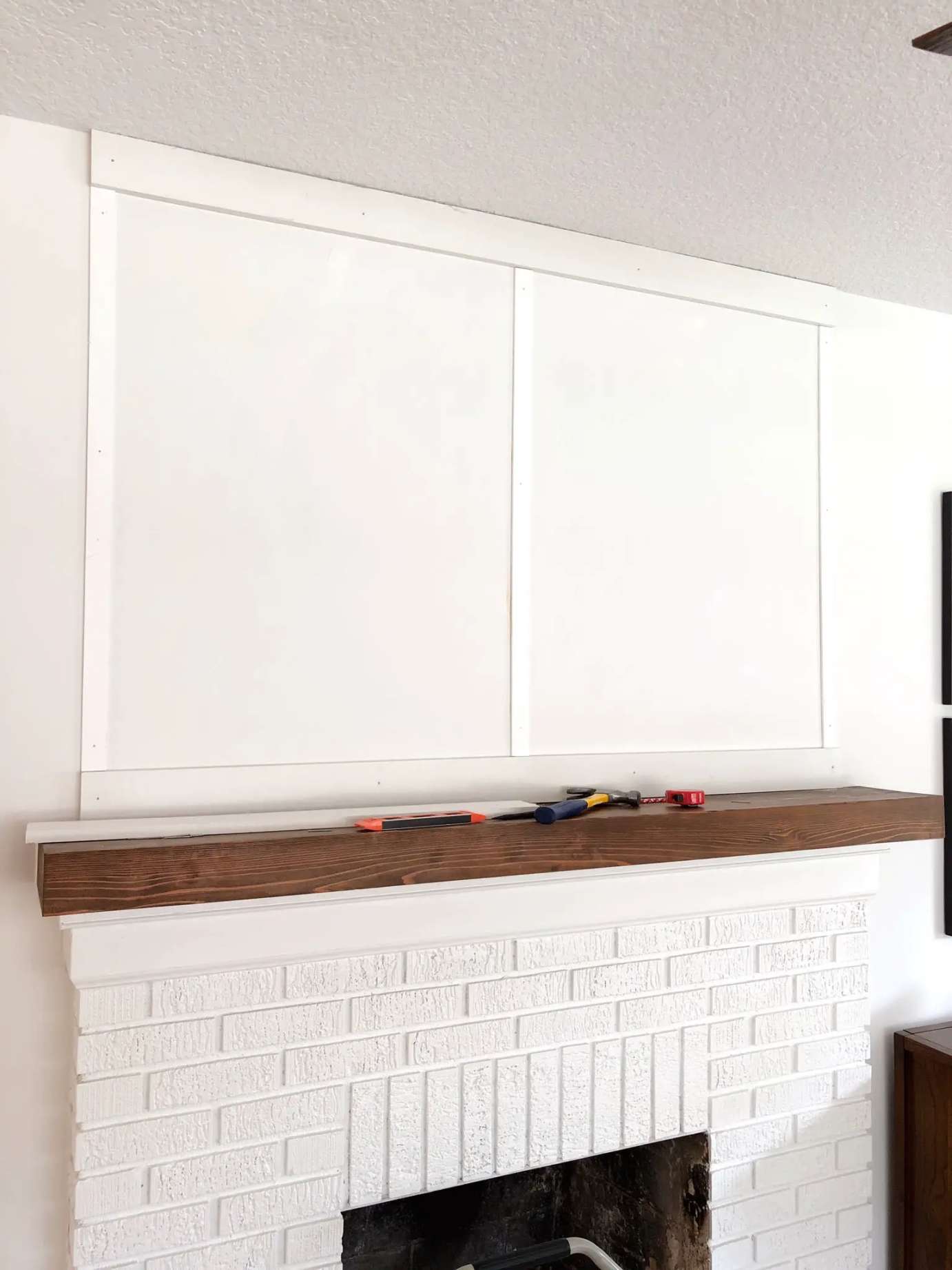 DIY Board and Batten Tutorial: Creating a Focal Point Above the