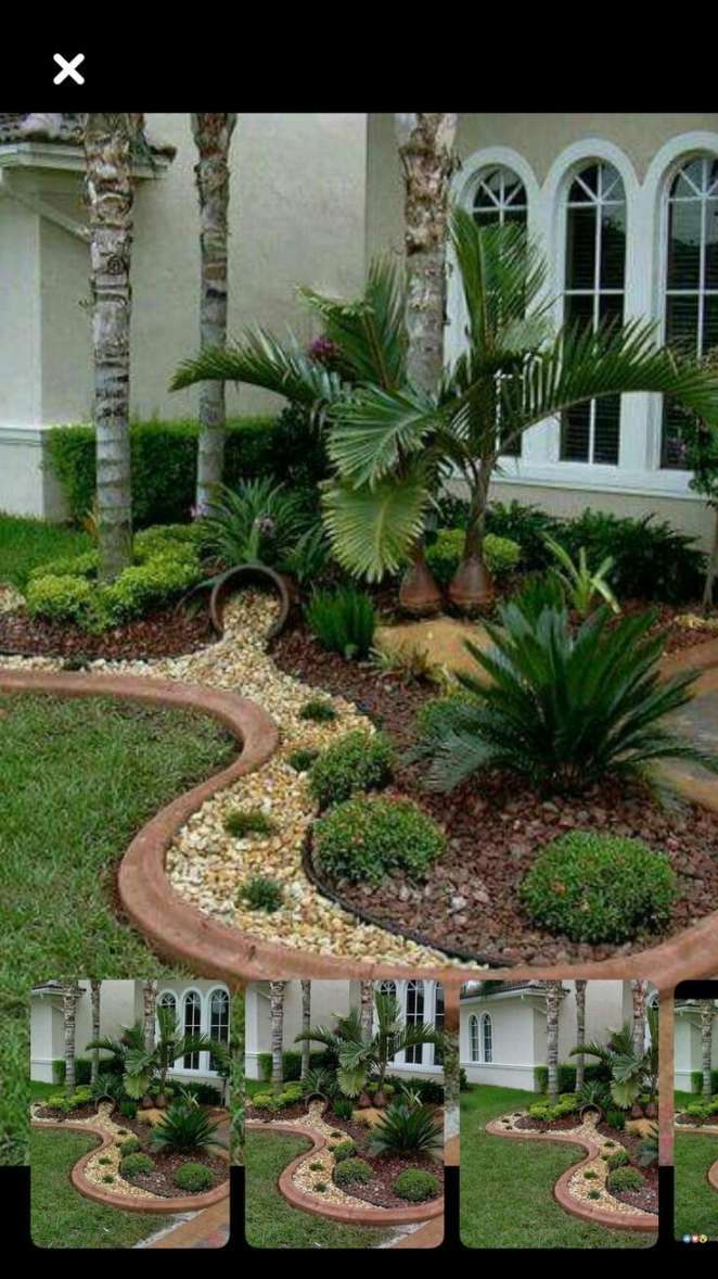 Glamorous And Outclass Front Yard Landscape Decoration Ideas And
