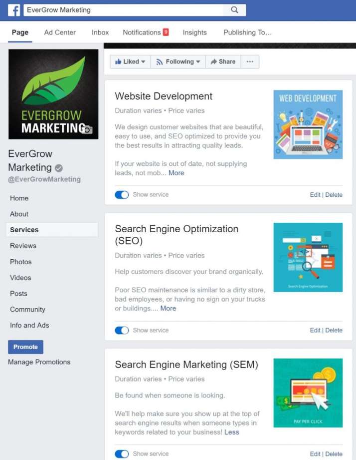 How to Optimize Your Landscaping Facebook Business Page