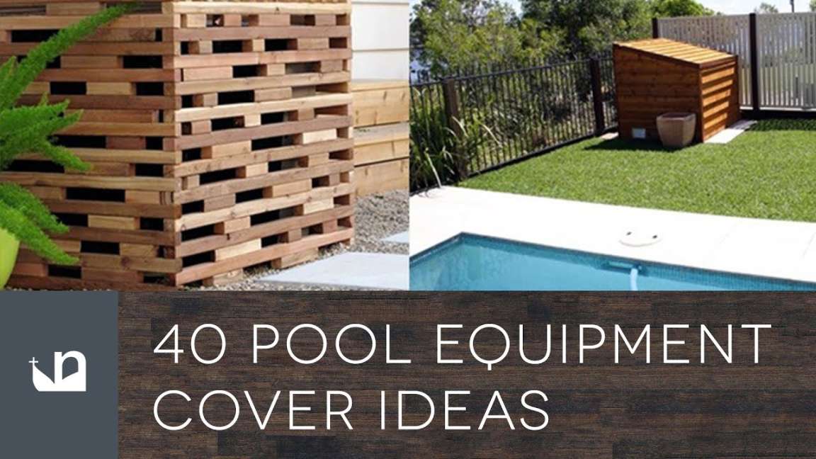 Pool Equipment Cover Ideas