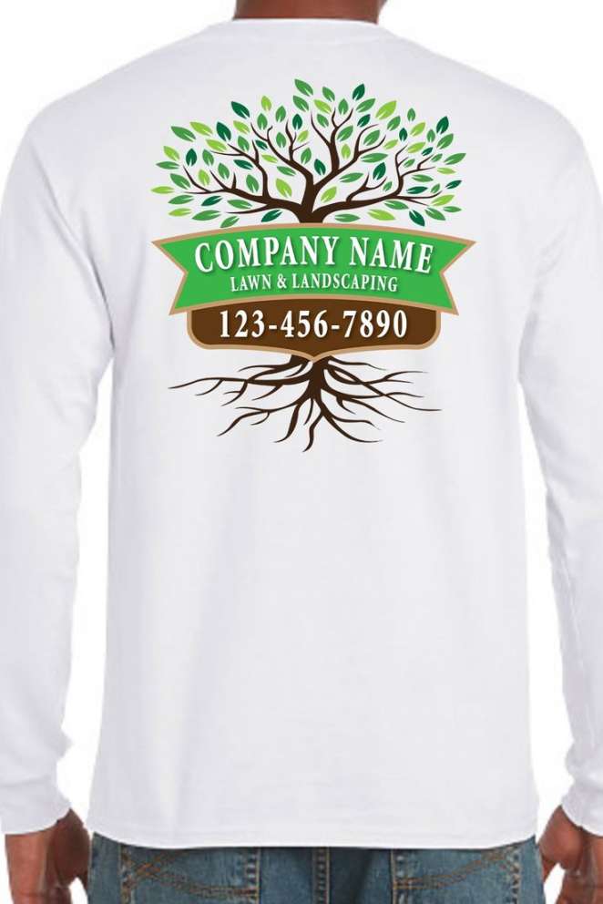 Tree & Lawn Uniform - Full Color Company Shirts  TshirtbyDesign